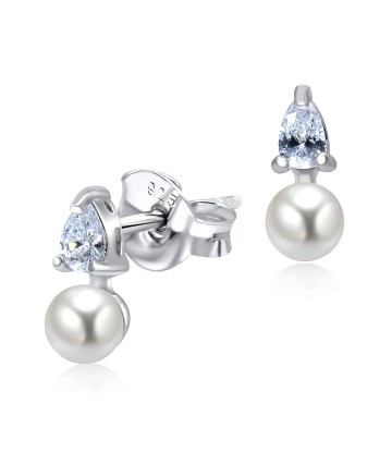 CZ Stud Earrings STS-3205